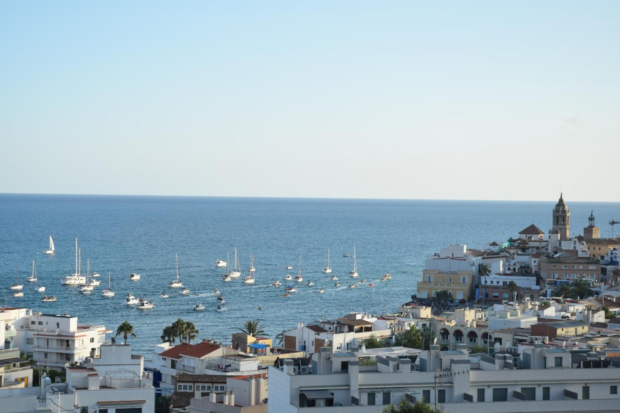 Apartamento Marinero, Vistas Impresionantes. Sitges Esterno foto