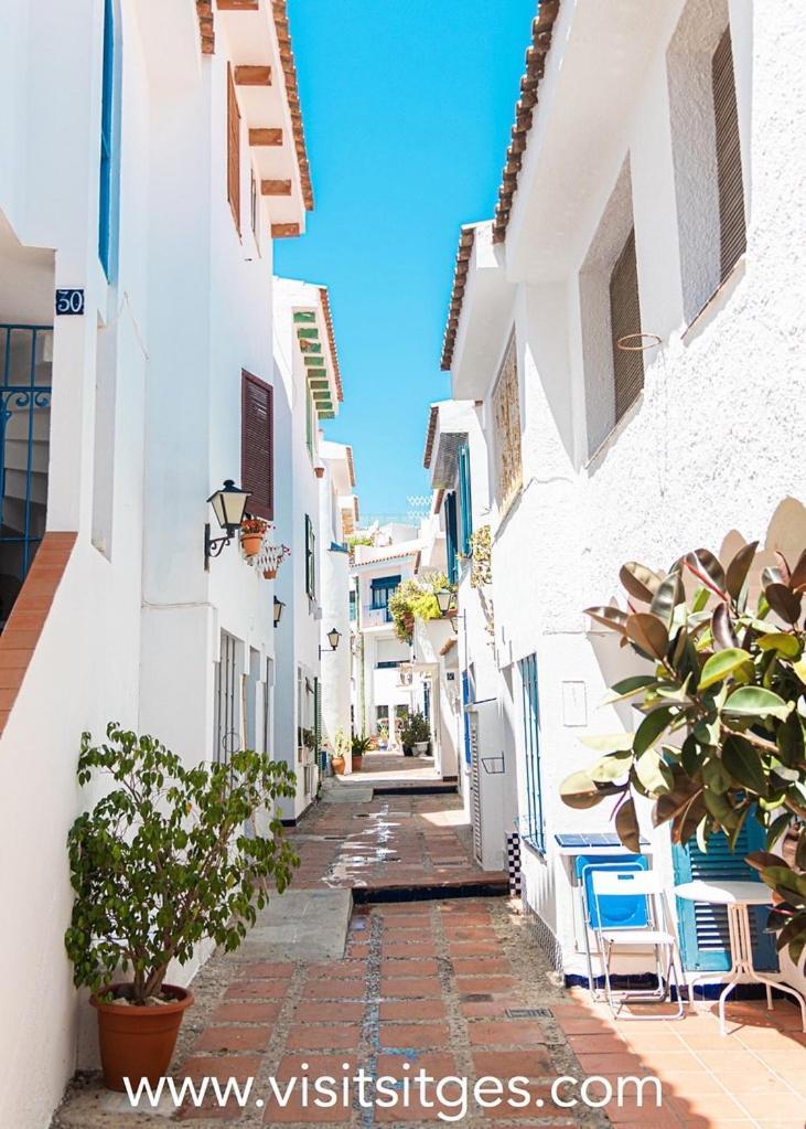 Apartamento Marinero, Vistas Impresionantes. Sitges Esterno foto