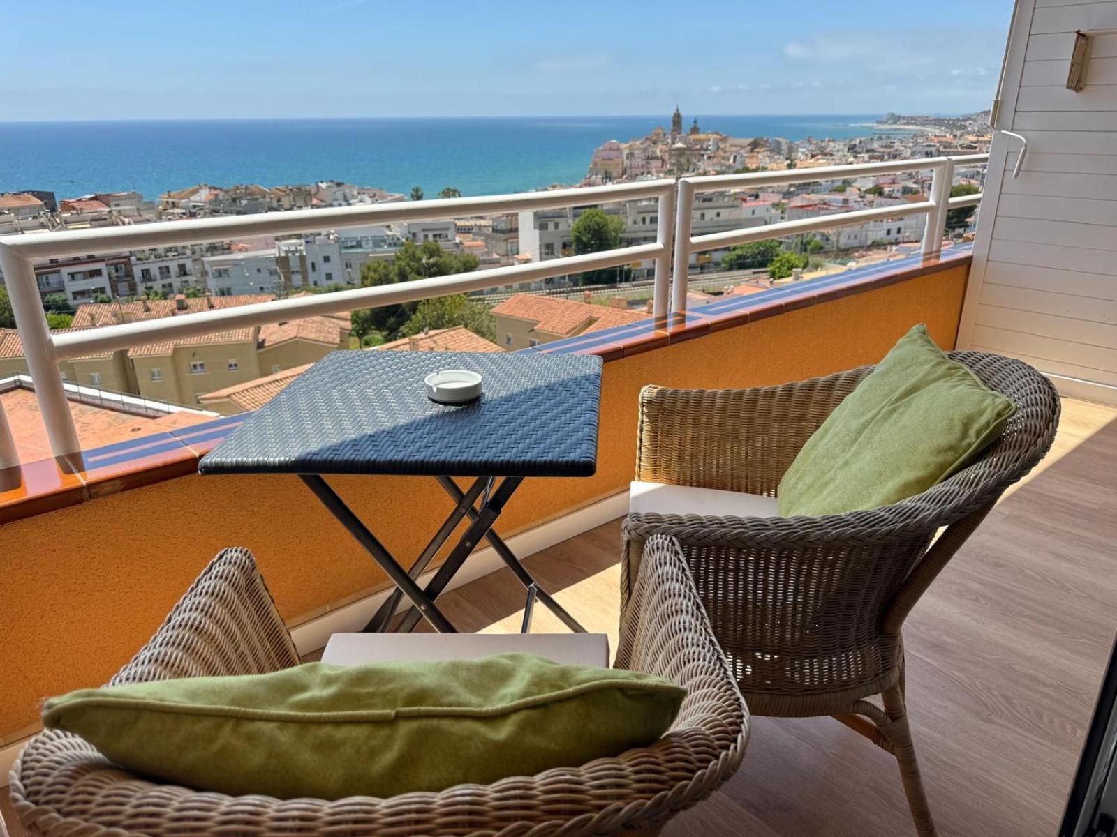 Apartamento Marinero, Vistas Impresionantes. Sitges Esterno foto